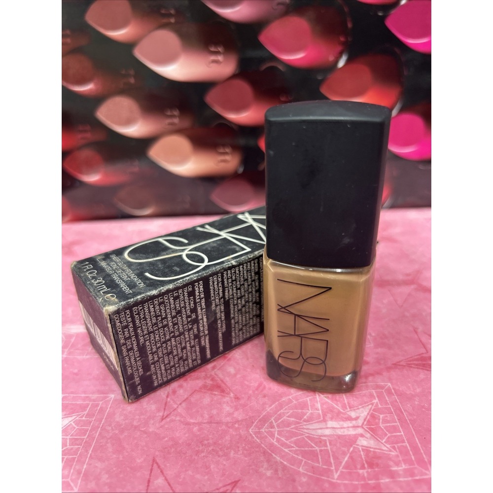 NARS sheer glow foundation dark 1 trinidad